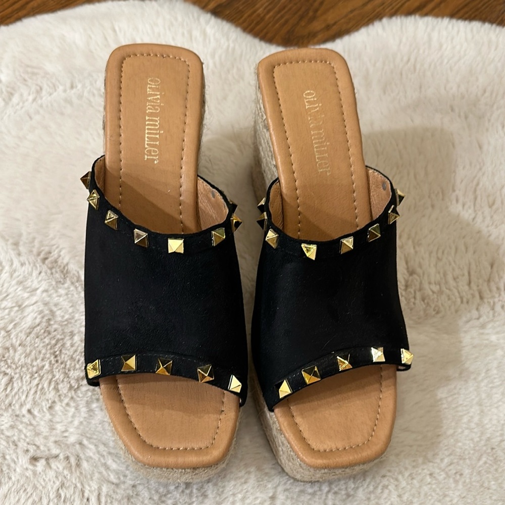Olivia miller platform sandals